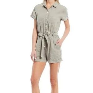Cloth and stone linen romper